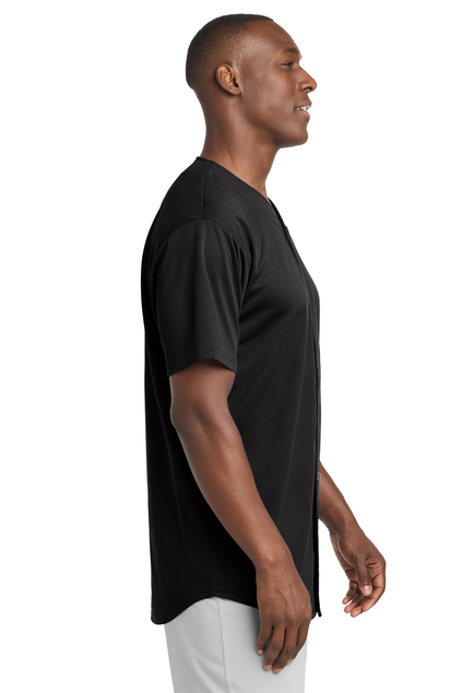 Sport-Tek PosiCharge Tough Mesh Full-Button Jersey. ST220
