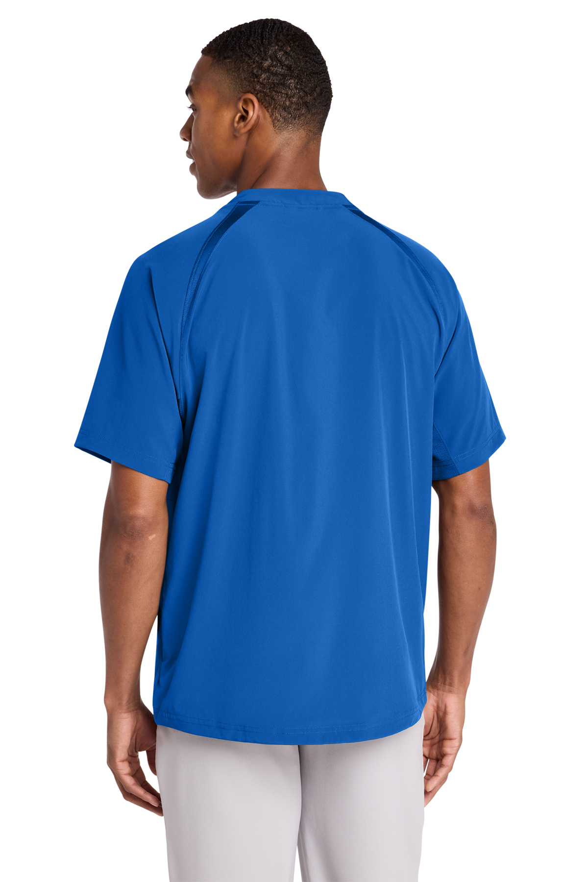 Sport-Tek Repeat 1/2-Zip Short Sleeve Jacket | Product | Sport-Tek