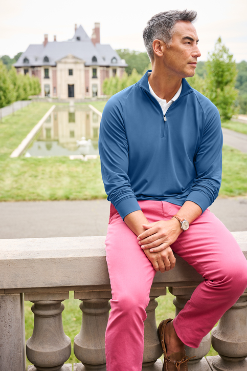 BETOUPE 26-02 スパンライクTWILLブルゾン Brooks Brothers Luxe Performance 1/4-Zip | Product | SanMar