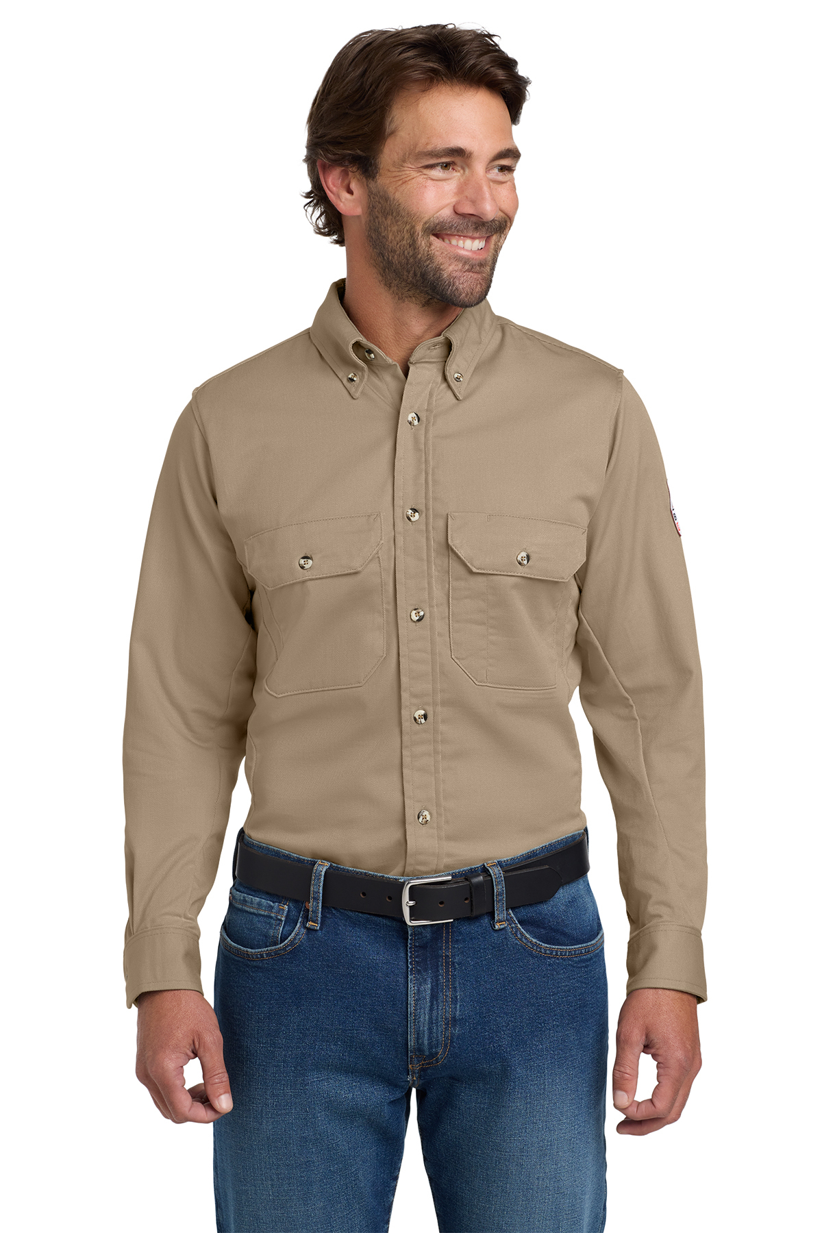 thumbnail image 2 of Bulwark Flame Resistant Cotton Work Pants – CAT 2 AR/FR Compliant, Machine Washable 2 of 12