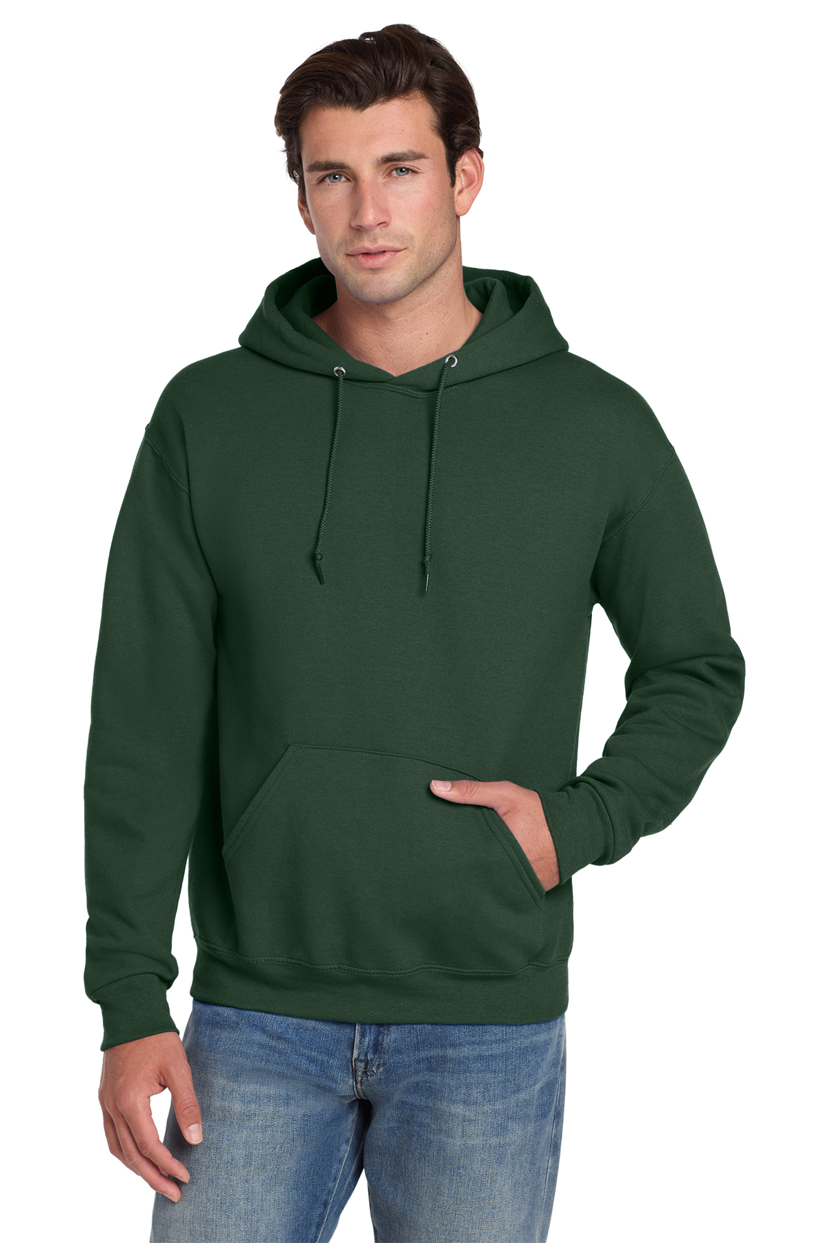 Jerzees Super Sweats NuBlend Pullover Hooded Sweatshirt Product Company Casuals