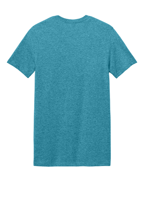 Gildan Ultra Cotton T-Shirt Uomo – Manica Corta, Galapagos/Heather Navy, Taglia M