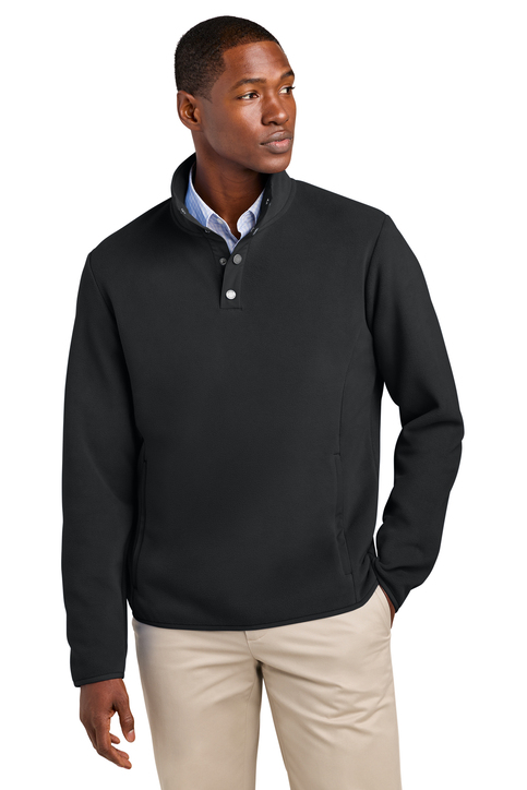 Brooks Brothers Fleece 1/4-Snap Neck | Product | SanMar