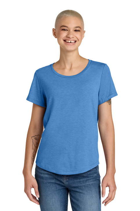Allmade Women's Relaxed Tri-Blend Scoop Neck Tee | Product | SanMar