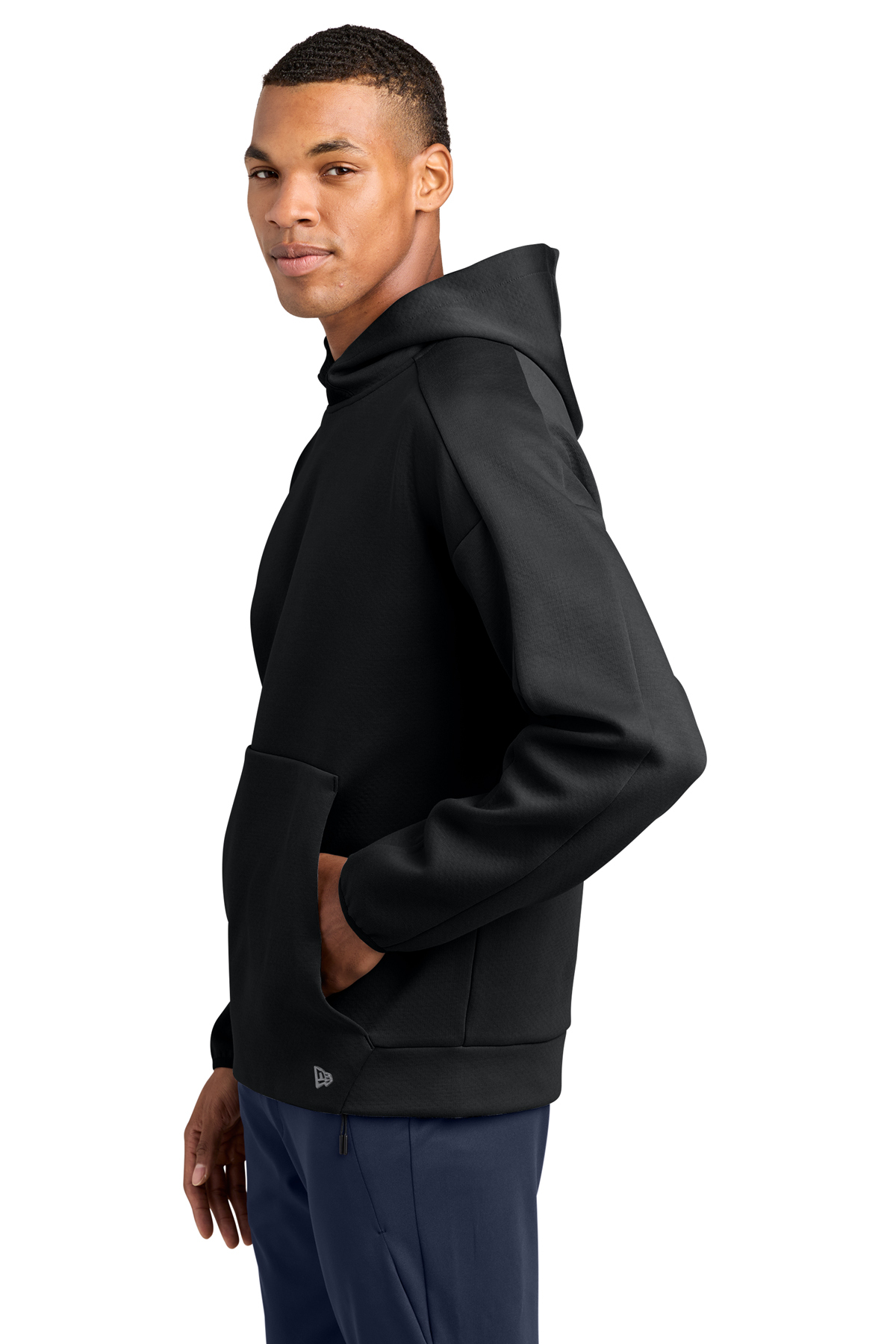 ENFOLD【2WAY A-LINE PULLOVER】 New Era Double Back Pullover Hoodie | Product | SanMar