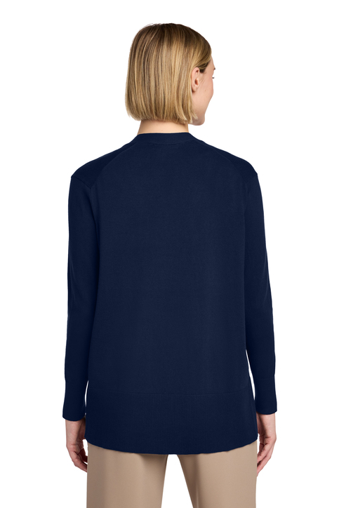 Laube blanc ネイビージャケット Brooks Brothers Women's Cotton Stretch Long Cardigan Sweater