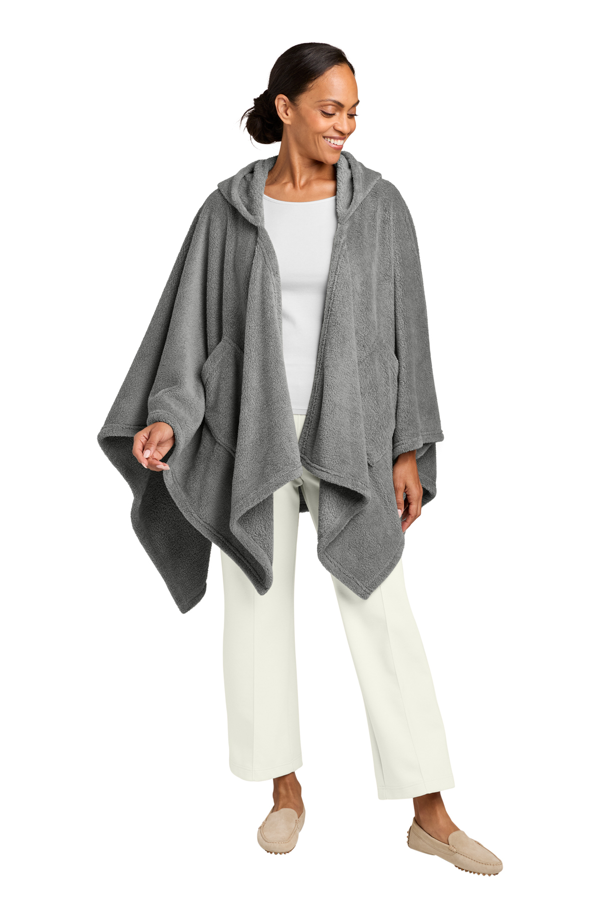 Port Authority Dream Plush Open Hoodie | Product | SanMar