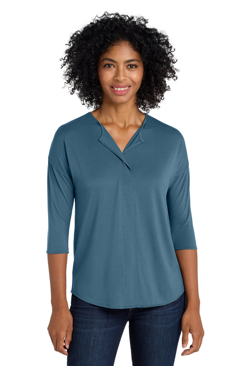Port Authority Women's Concept Henley Tunic | Product | SanMar