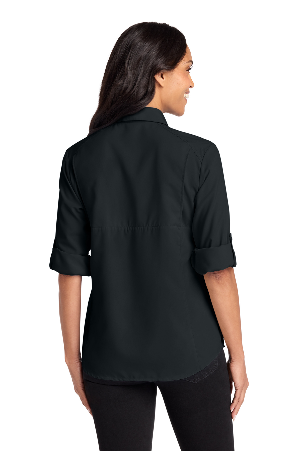 Port Authority Women's Long Sleeve UV Daybreak Shirt | Product