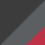 Black/ Dark Grey/ Gym Red