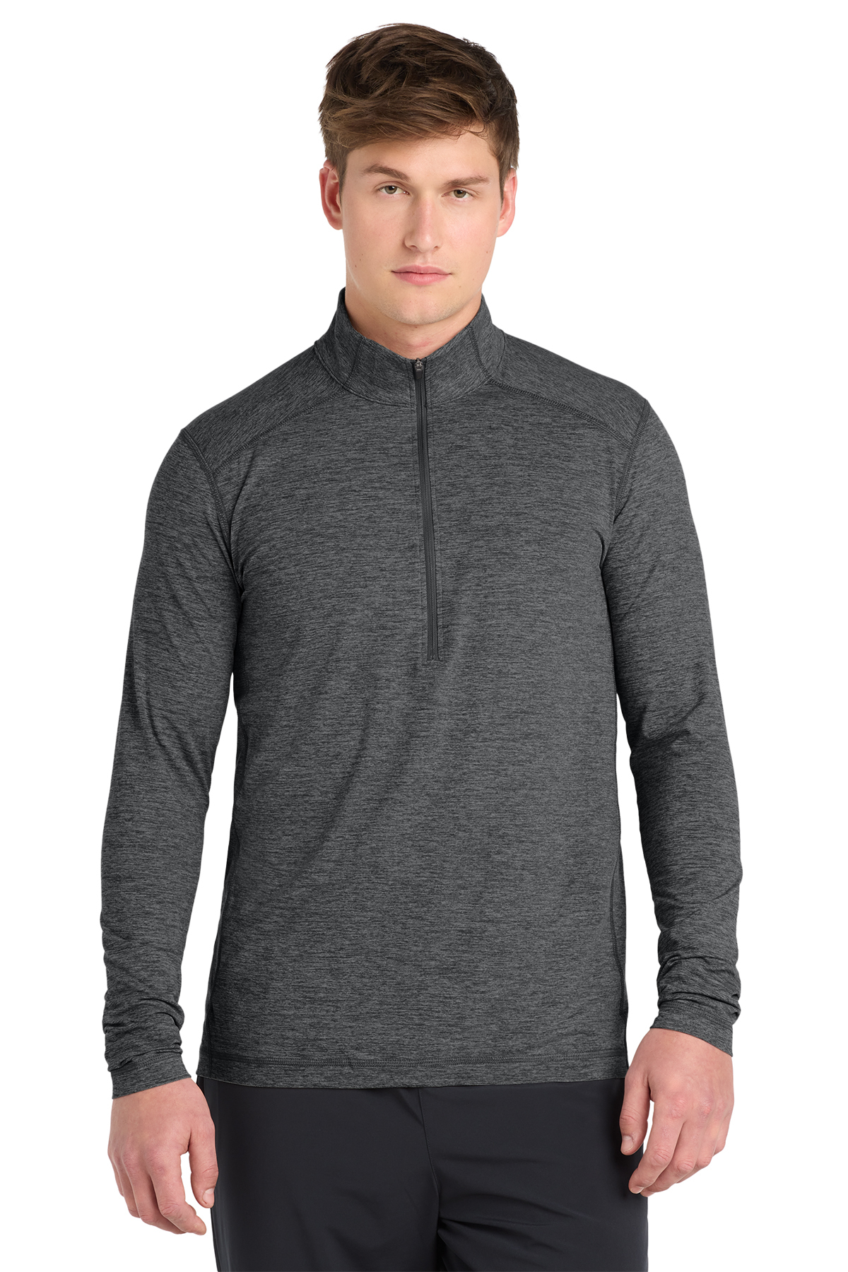 トップス REVERBERATE ZIP LONG SLEEVE POLO REVERBERATE ZIP LONG SLEEVE POLO (WHITE-WHITE)