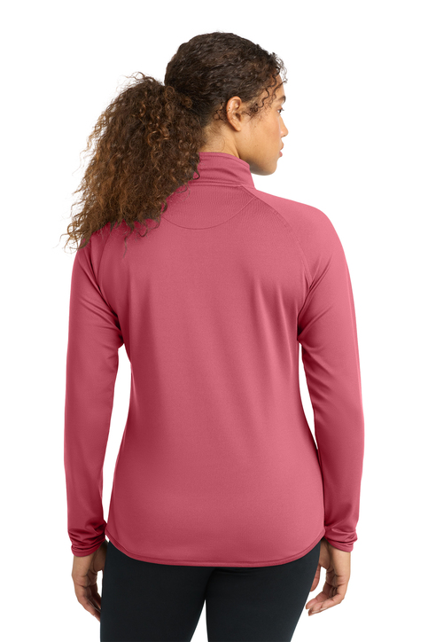 Sport-Tek Women's Sport-Wick Stretch 1/4-Zip Pullover | Product
