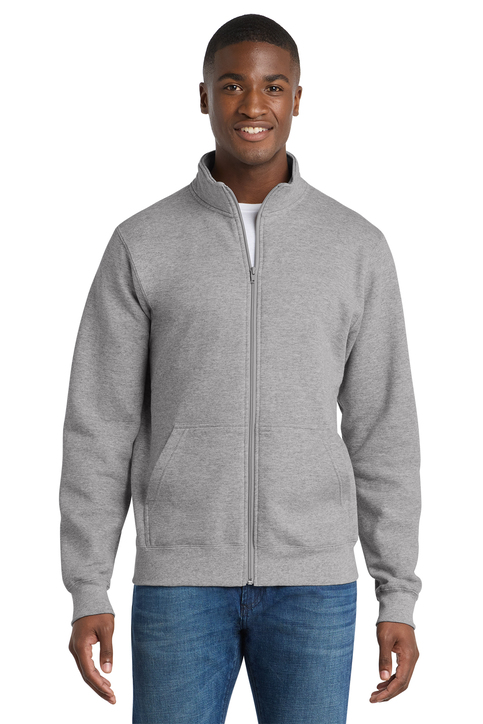 Port & Co Youth Core Fleece Full-Zip Hooded Sweatshirt | Product