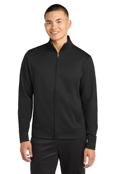 Sport-Tek Sport-Wick Fleece Short Sleeve Hooded Pullover | Product