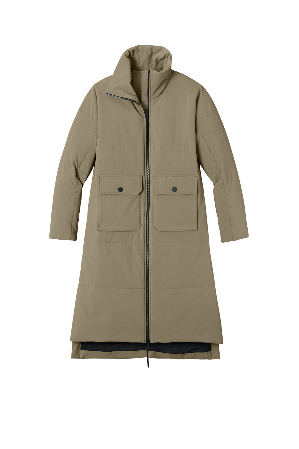 MiiR Women's Sashiko Stretch Puffy Long Jacket | Product | SanMar