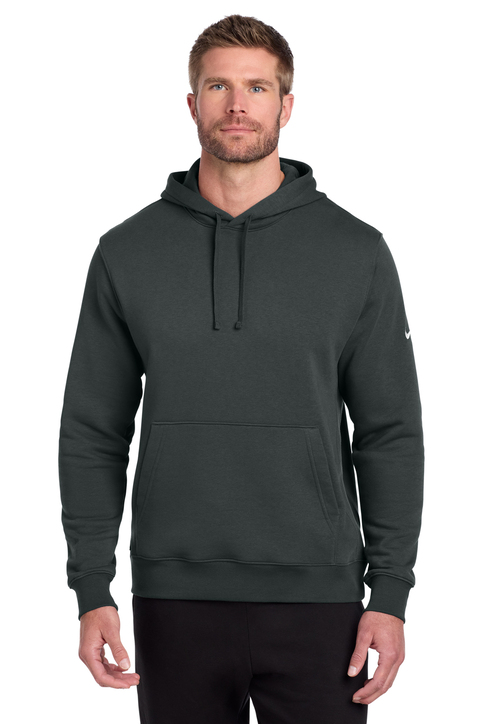 Nike Club Fleece Sleeve Swoosh Pullover Hoodie | Product | SanMar