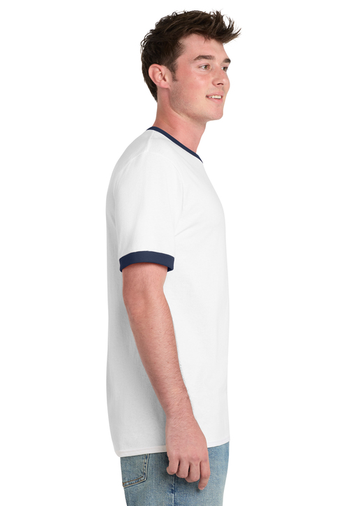 Port & Co Core Cotton Ringer Tee | Product | SanMar