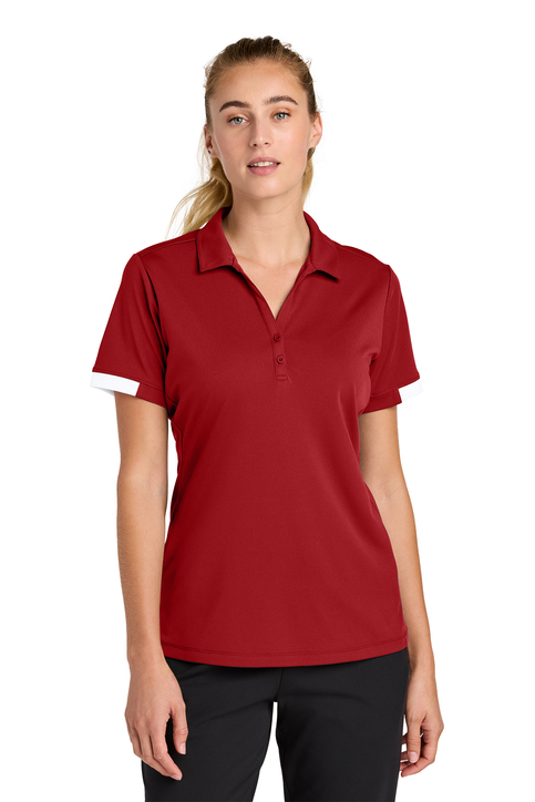 Sport-Tek Women's Club Colorblock Polo | Product | SanMar