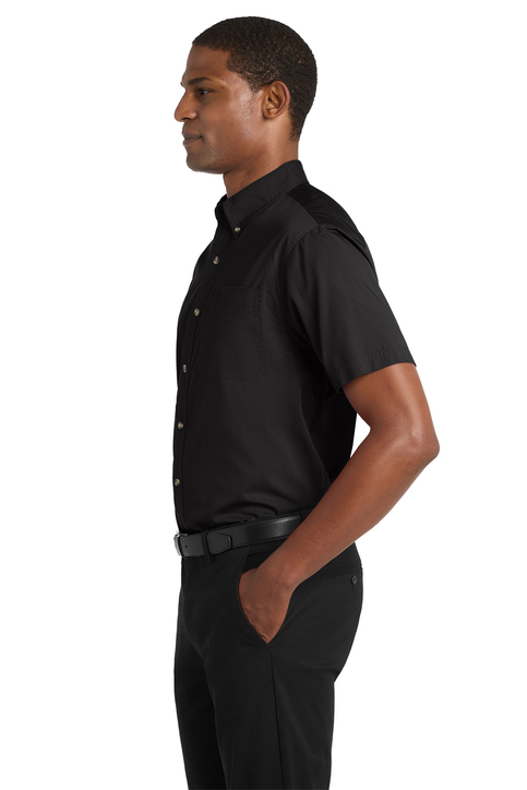 blue dress for baby girl Black Short Sleeve Performance Dress Shirt | Black Short Sleeve Performance Dress  Shirt