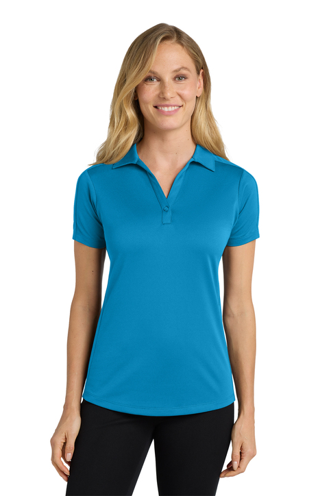 Port Authority Women's Diamond Jacquard Polo | Product | SanMar