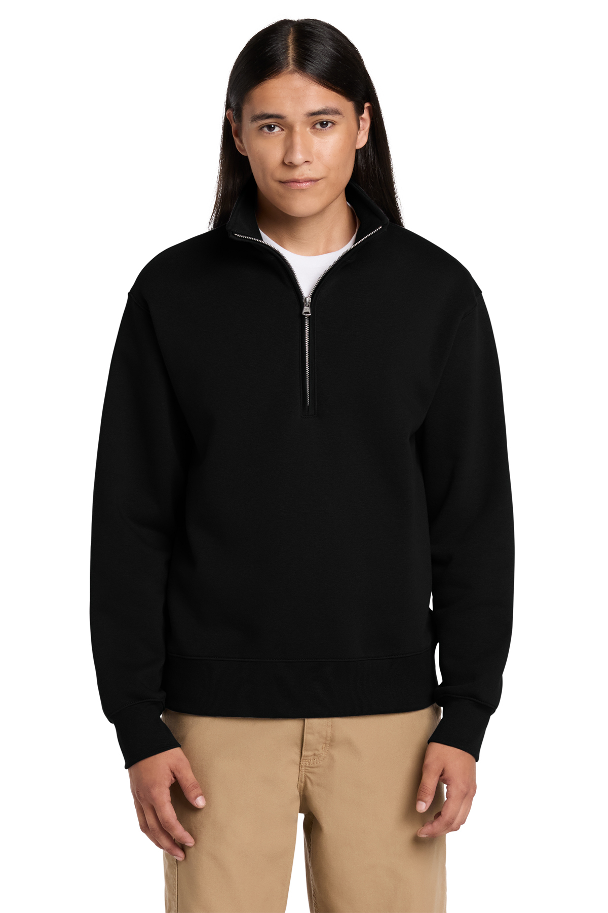 BELLA+CANVAS Unisex 10-Ounce Heavyweight 1/2-Zip Sweatshirt