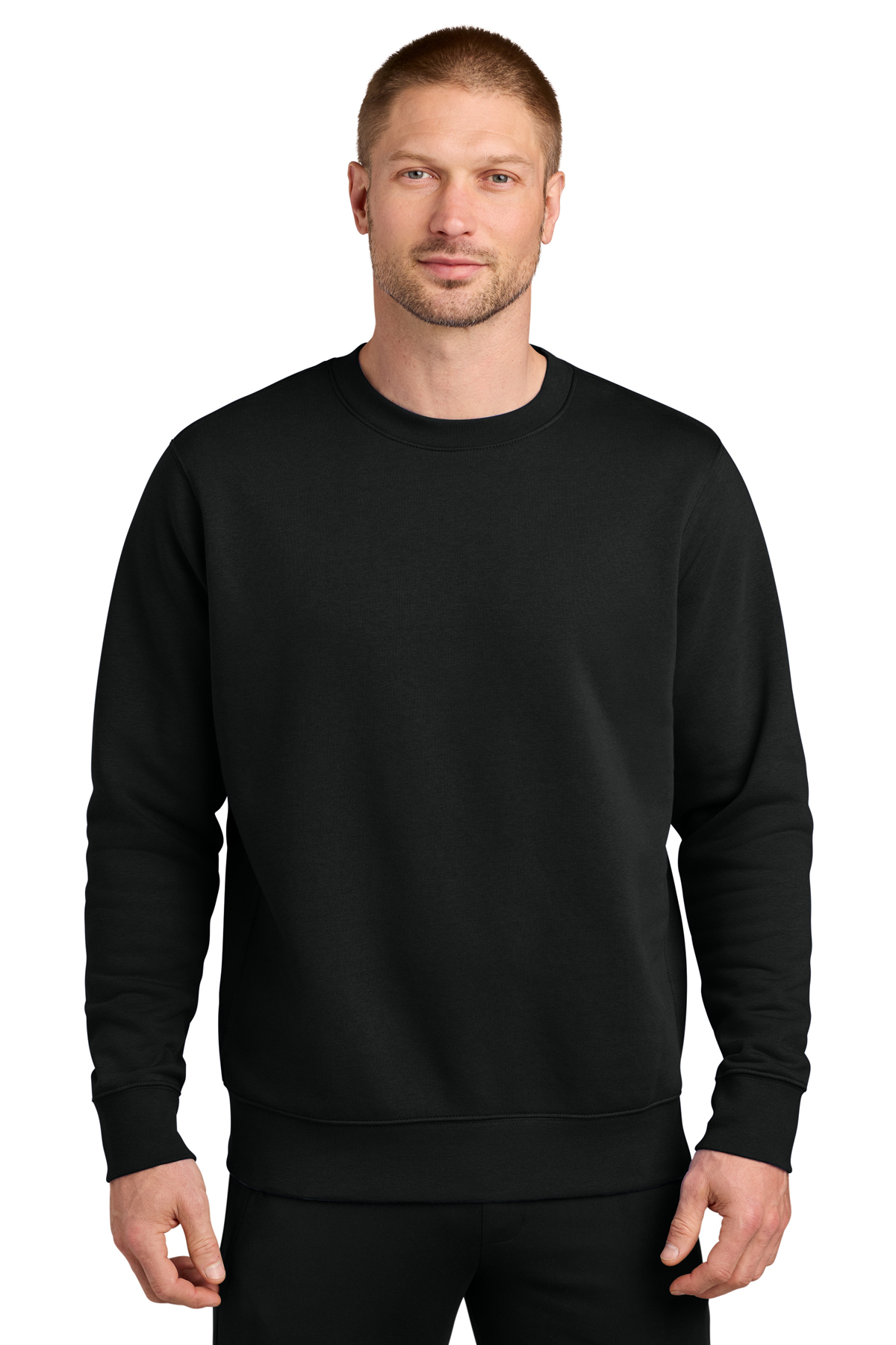 Nike Club Fleece Sleeve Swoosh Crew | Product | SanMar