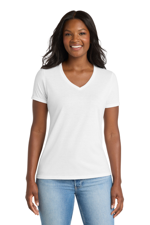 Port & Co Long Sleeve Performance Blend Tee | Product | SanMar