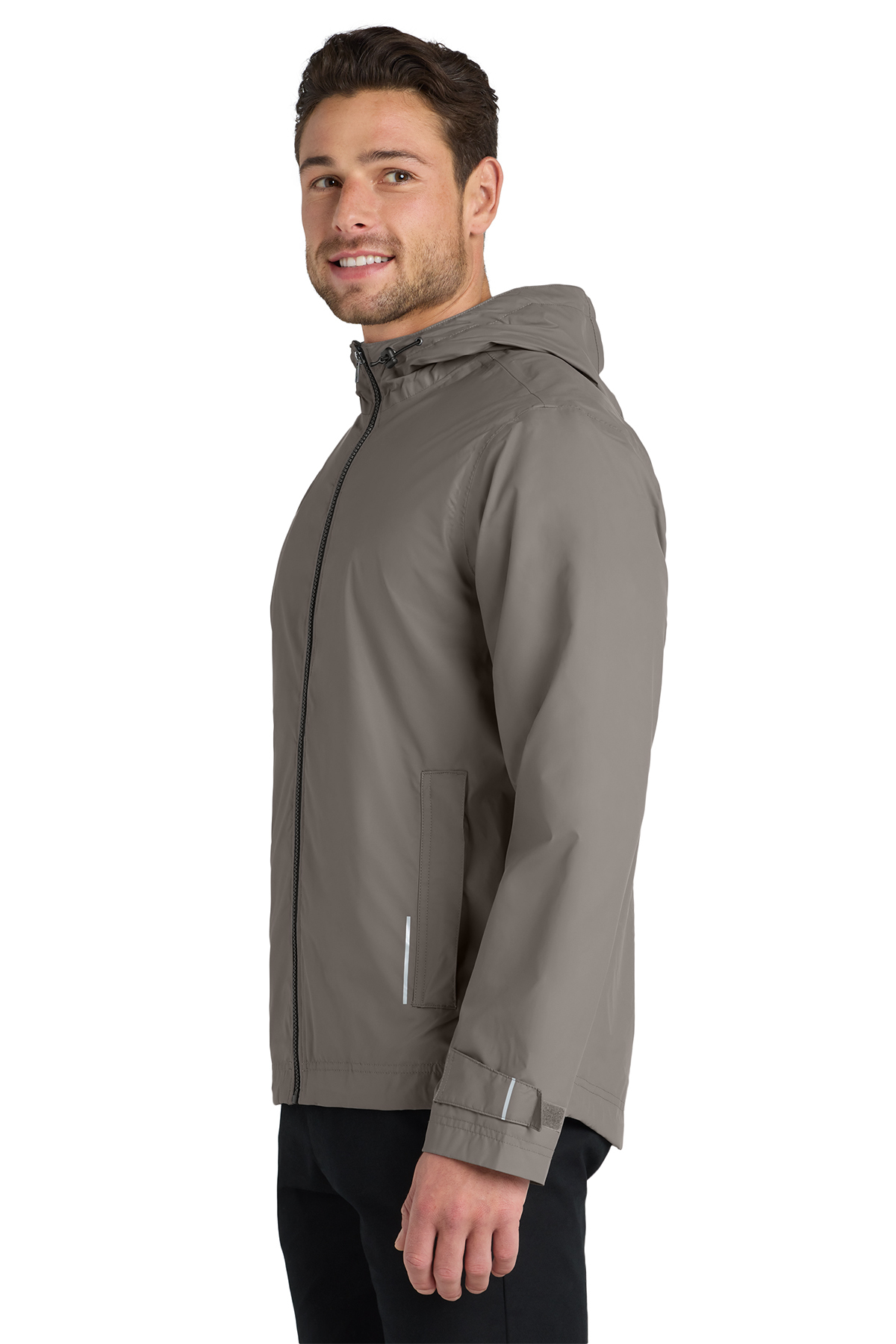 Piping Shell Hooded Jacket – YZ