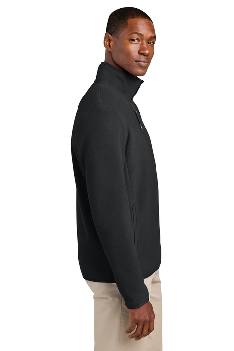Brooks Brothers Fleece 1/4-Snap Neck | Product | SanMar
