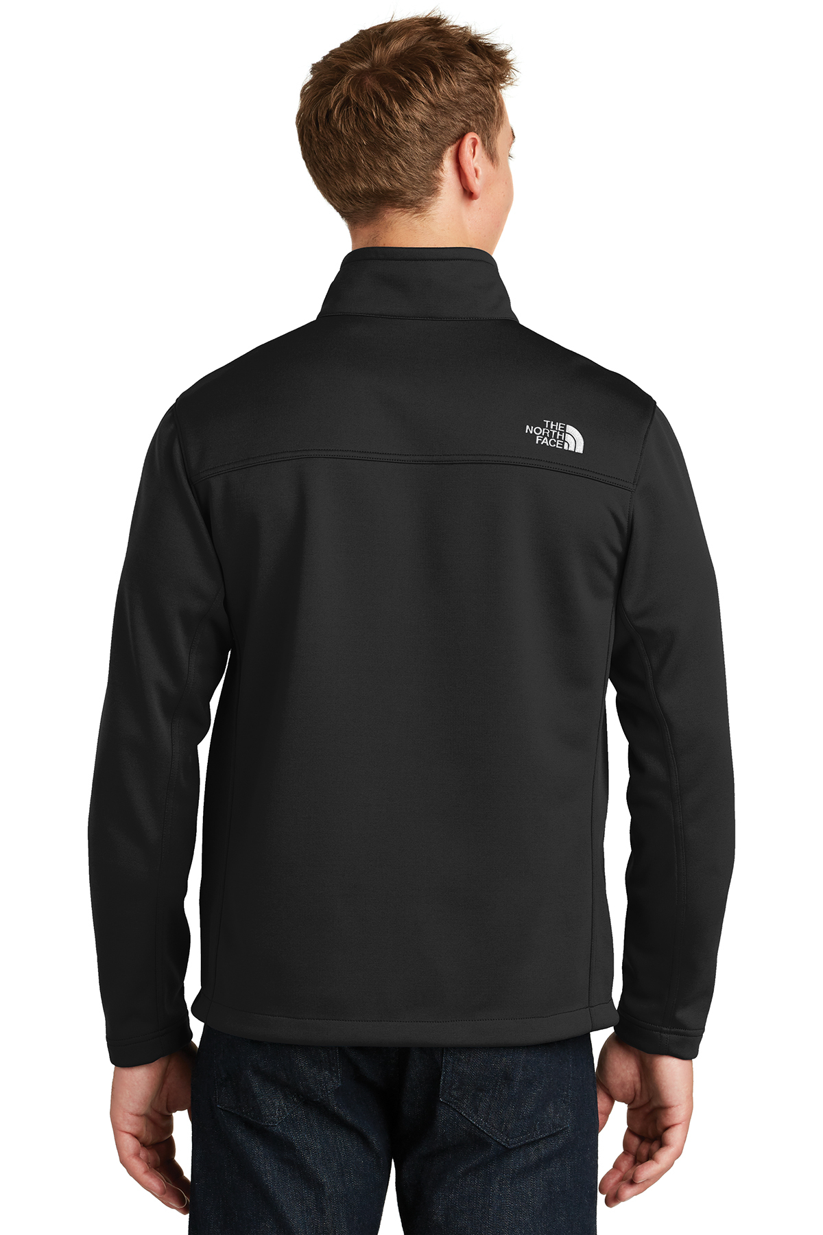 North face black clearance softshell jacket