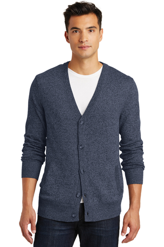 District Made - Mens Cardigan Sweater | Product | SanMar