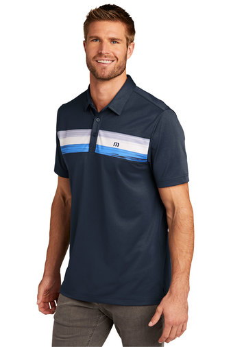 TravisMathew Cabana Chest Stripe Polo | Product | SanMar