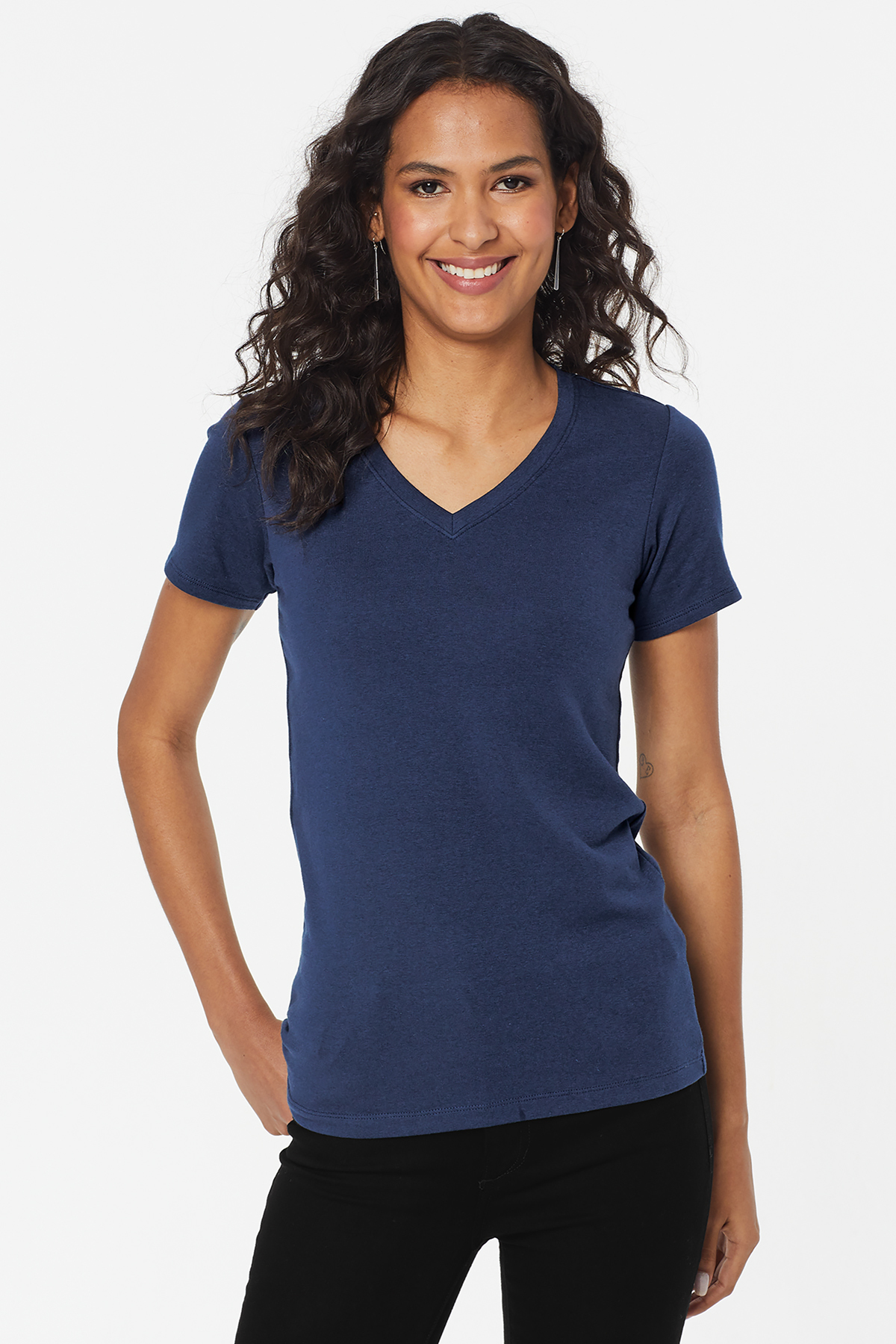 Port Authority Ladies Concept Stretch V-Neck Tee, Product
