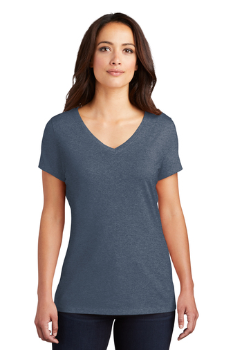 District Women’s Perfect Tri V-Neck Tee | Product | SanMar