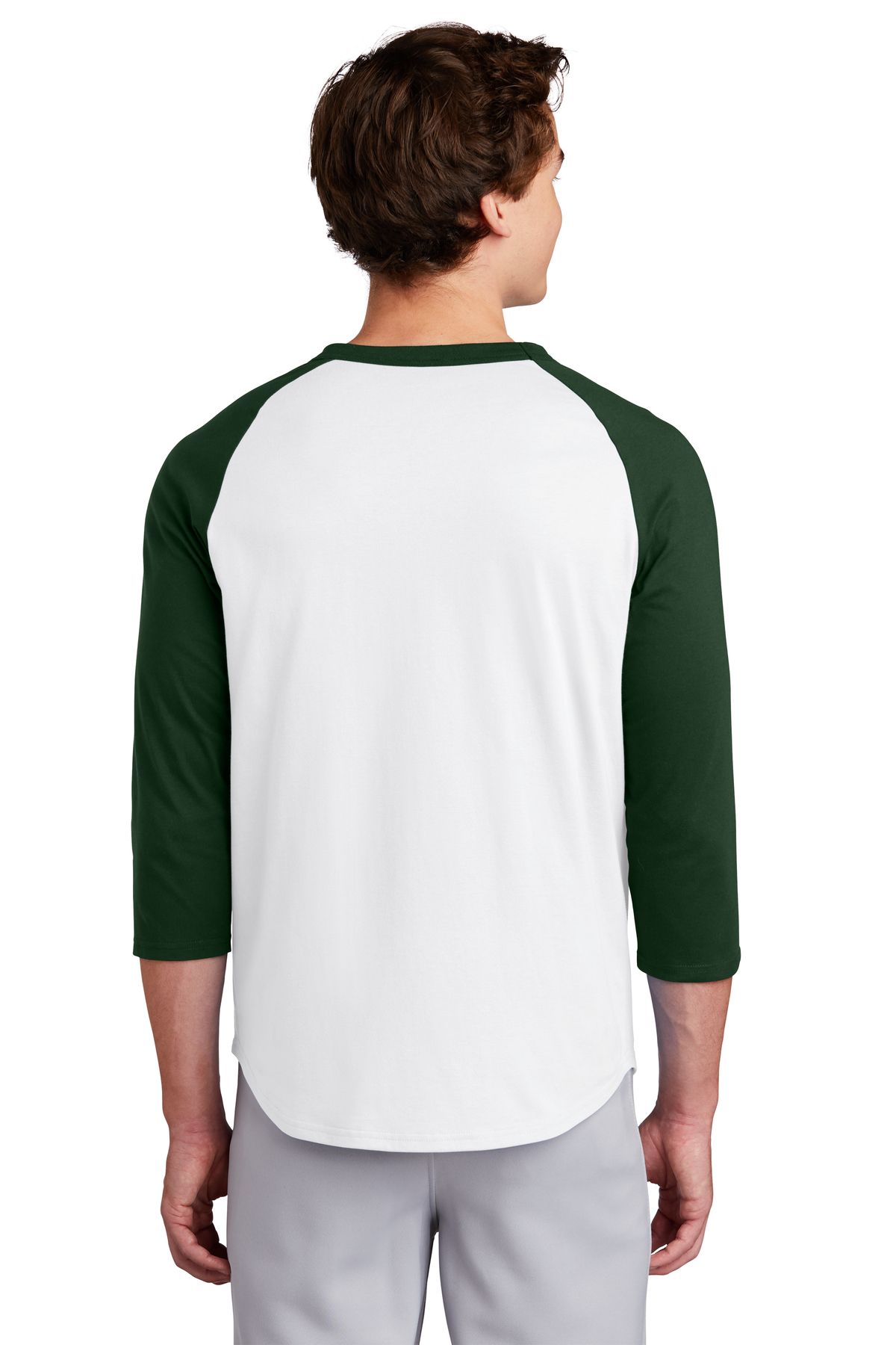 Alpha Phi Omega - T200 Sport-Tek® Colorblock Raglan Baseball