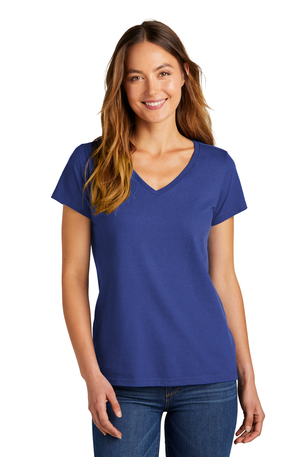 District Women’s The Concert Tee V-Neck | Product | SanMar