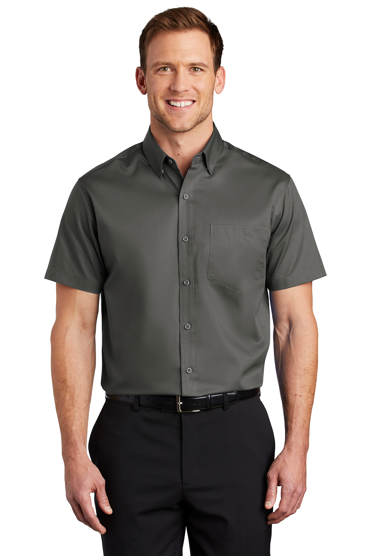 Port Authority Short Sleeve SuperPro Twill Shirt | Product | Company ...