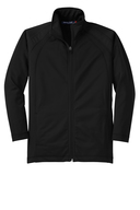 Sport-Tek Ladies Tricot Sleeve Stripe Track Jacket | Product