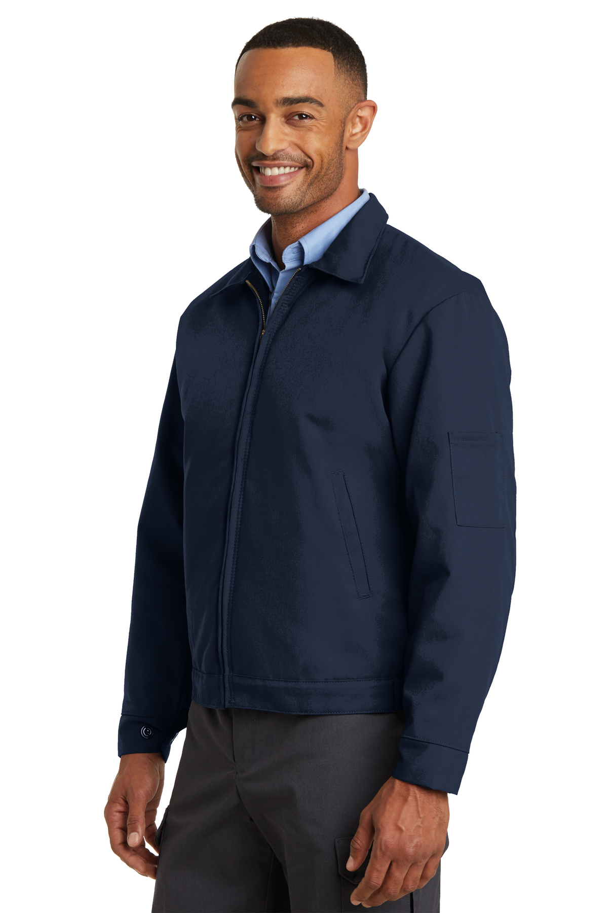 red kap slash pocket jacket
