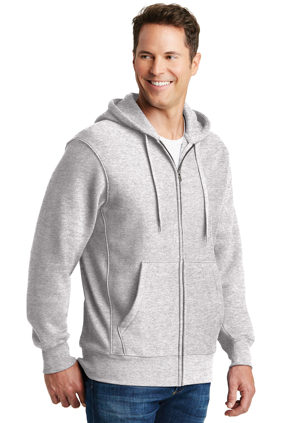 Sport-Tek Super Heavyweight Full-Zip Hooded Sweatshirt | Product ...