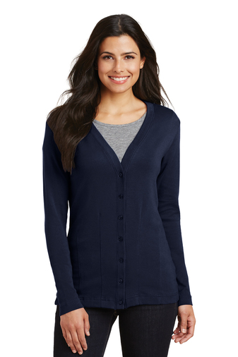 Port Authority Ladies Modern Stretch Cotton Cardigan | Product ...