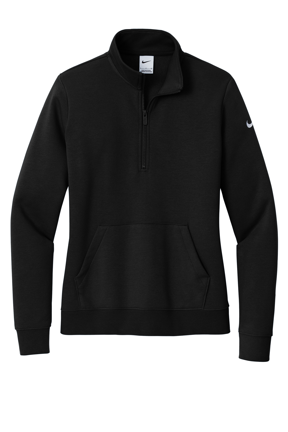 Black nike quarter zip womens sales