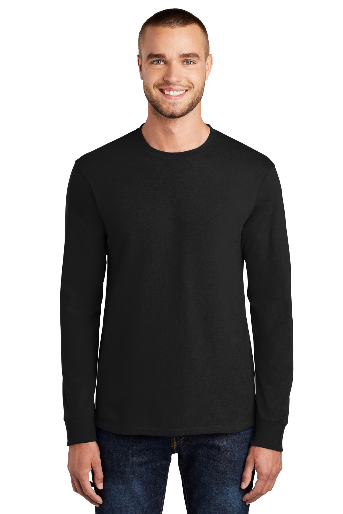 Port & Company Tall Long Sleeve Essential Tee | Product | Company Casuals