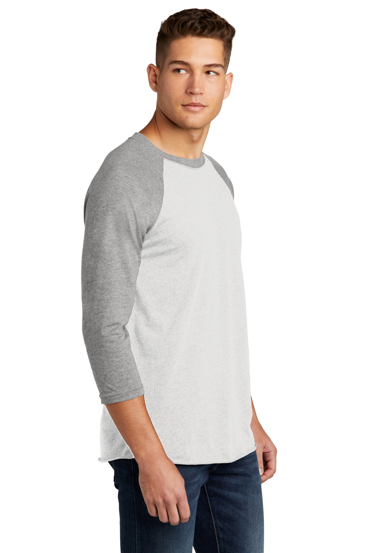 Next Level Apparel Unisex Tri-Blend 3/4-Sleeve Raglan Tee | Product ...