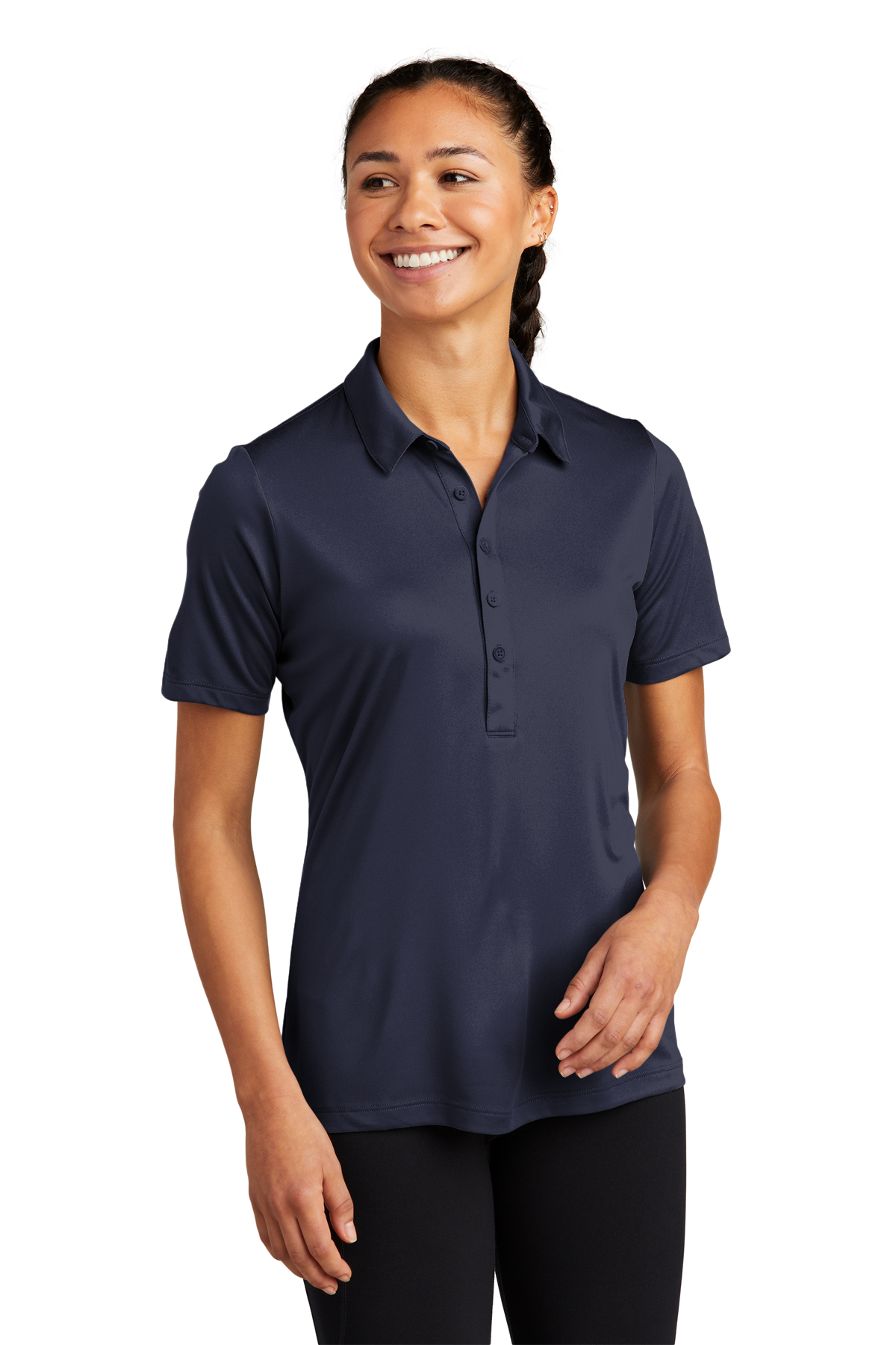 Sport Tek Ladies Posi UV Pro Polo Product SanMar