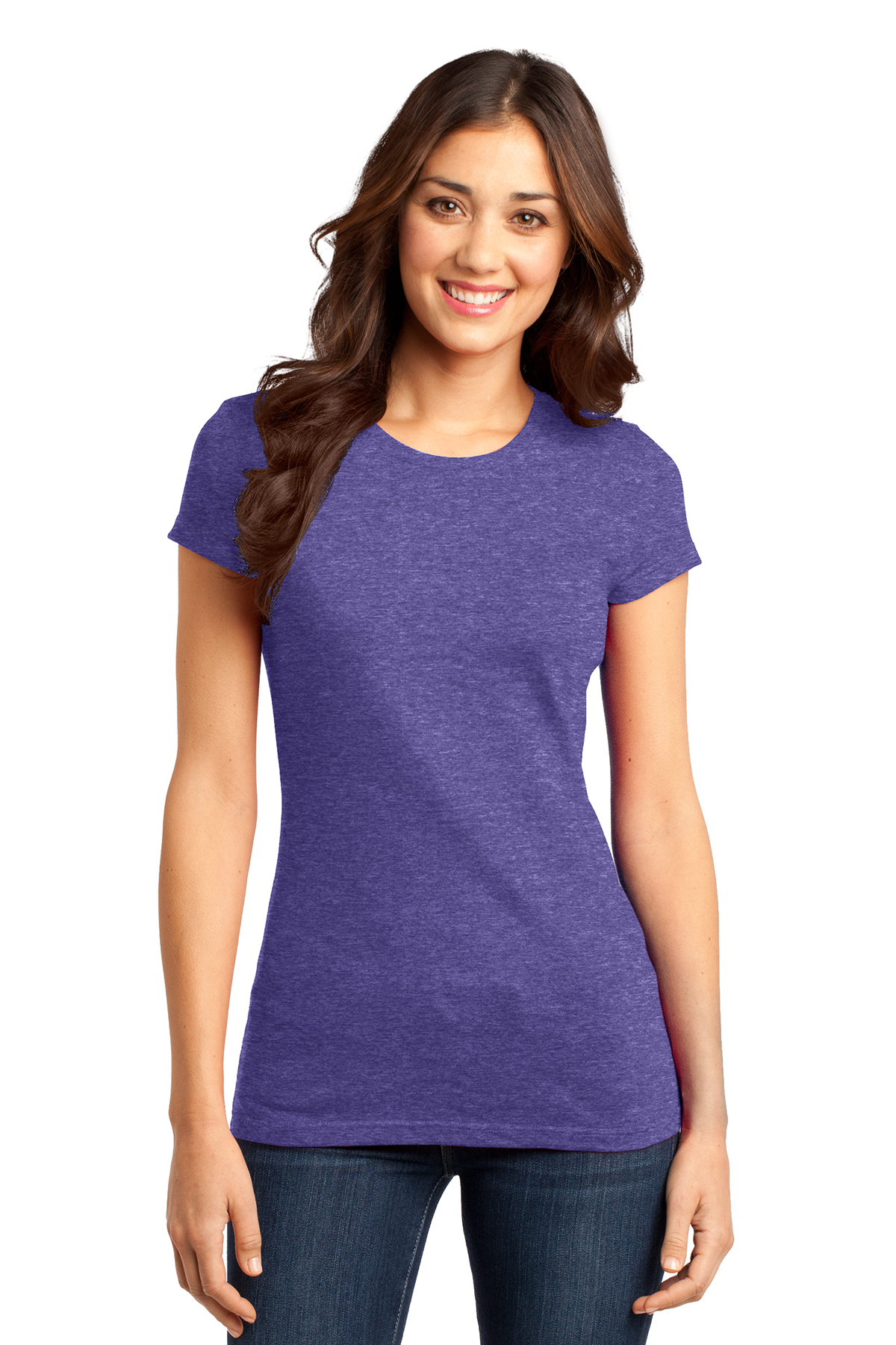 District ® Women’s Fitted Very Important Tee ® | 50/50 Blend | T-Shirts ...
