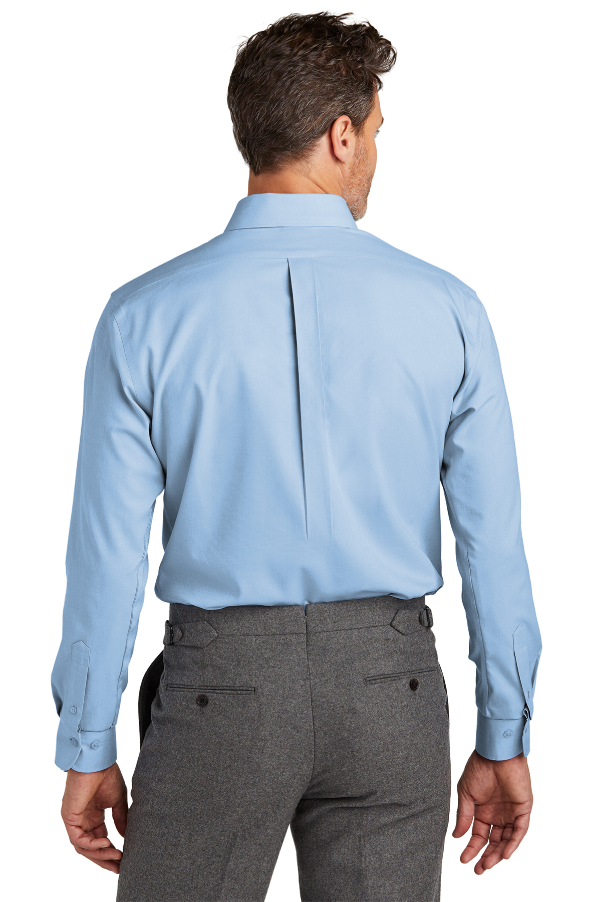 Brooks Brothers Wrinkle-Free Stretch Nailhead Shirt | Product | SanMar