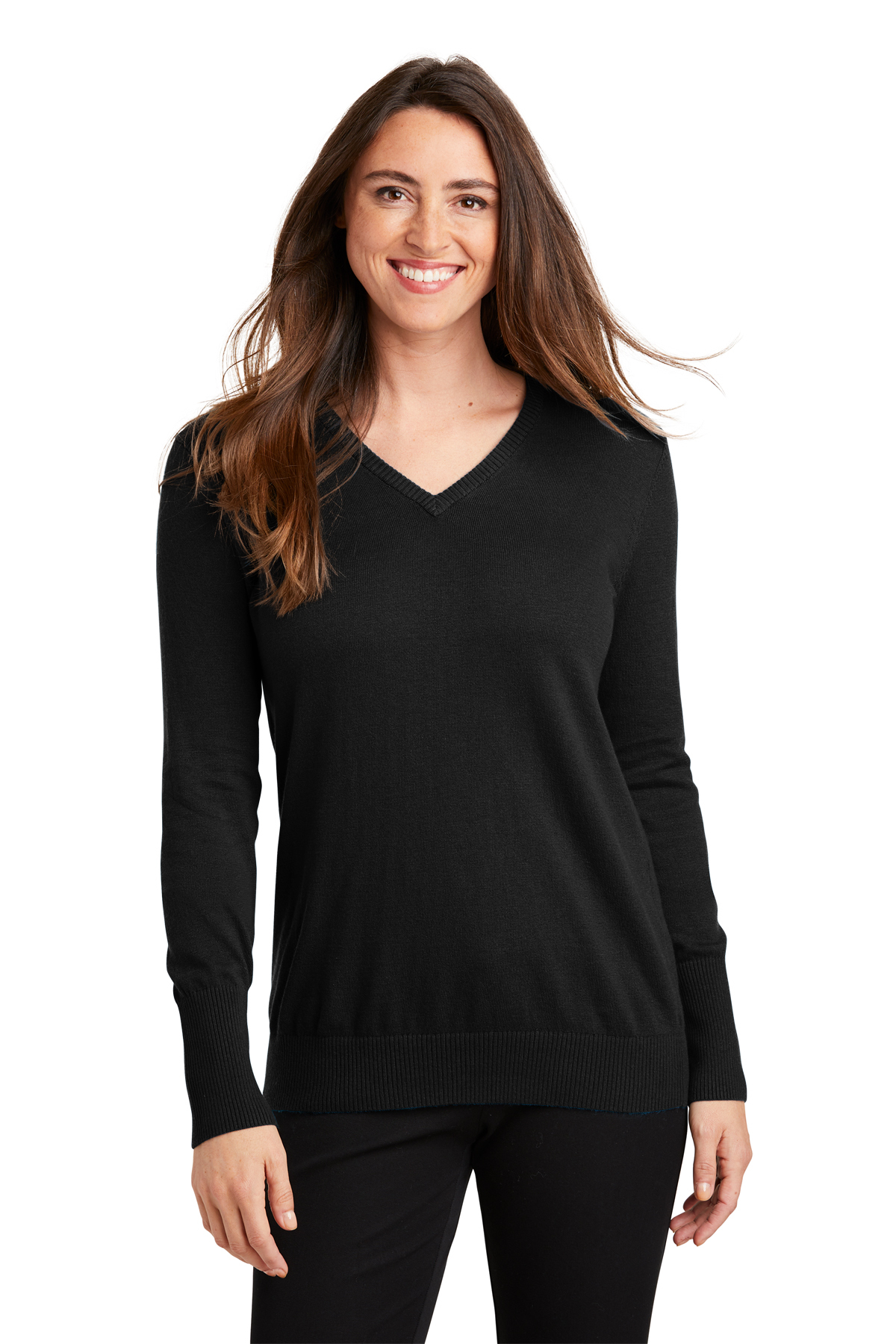 Port Authority Ladies V-Neck Sweater | Product | Port Authority