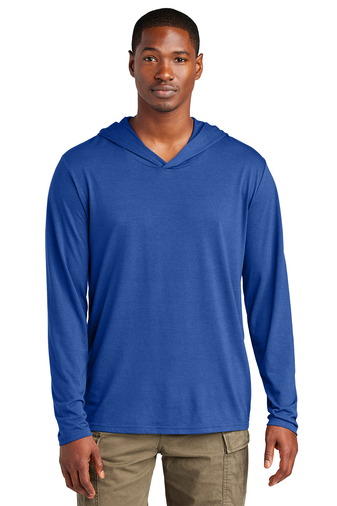 District Perfect Tri Long Sleeve Hoodie | Product | SanMar