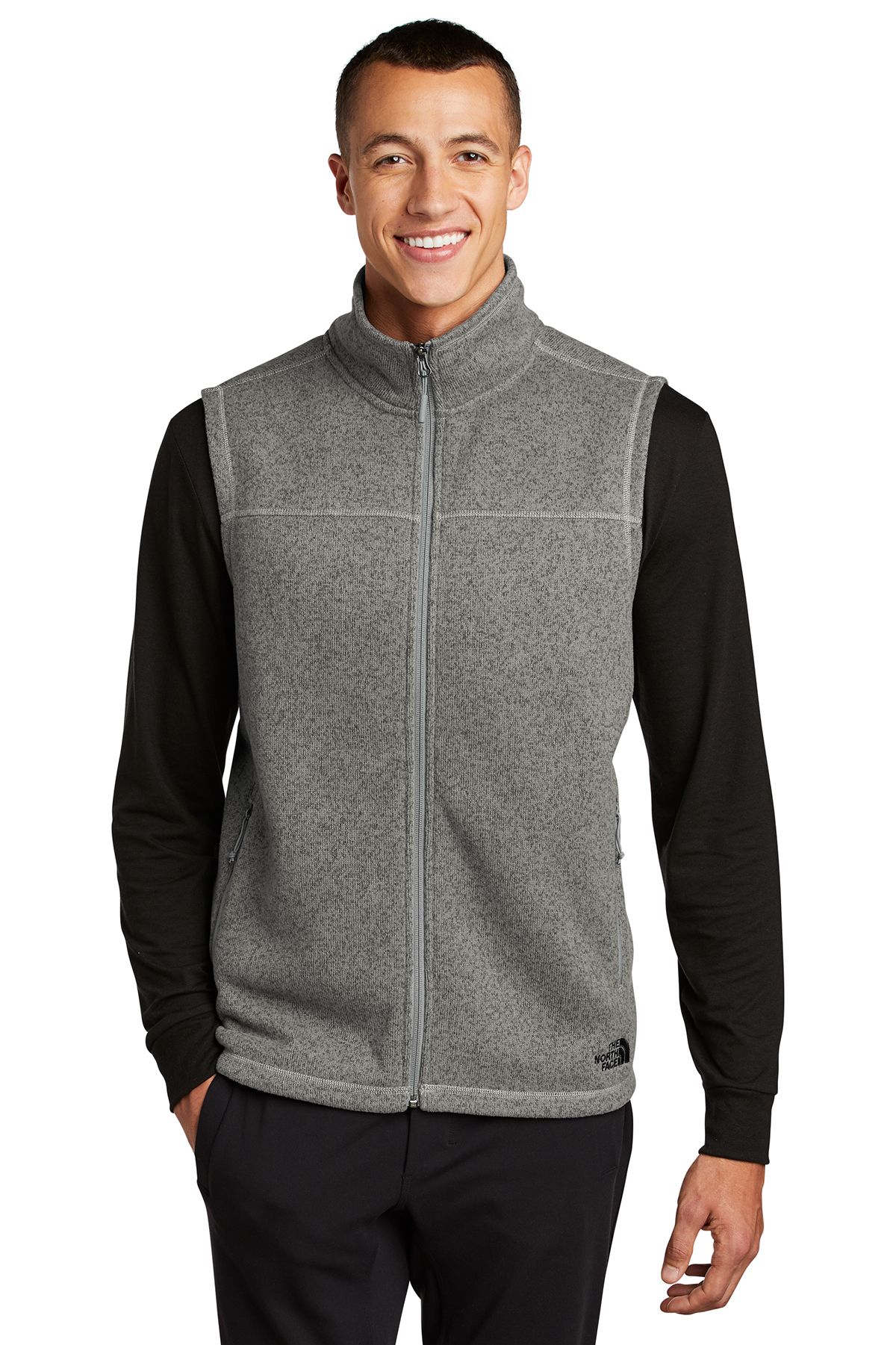 The North Face Sweater Fleece Vest | Product | SanMar
